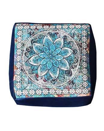 Pufa Premium kwadrat Mandala, Yogamata