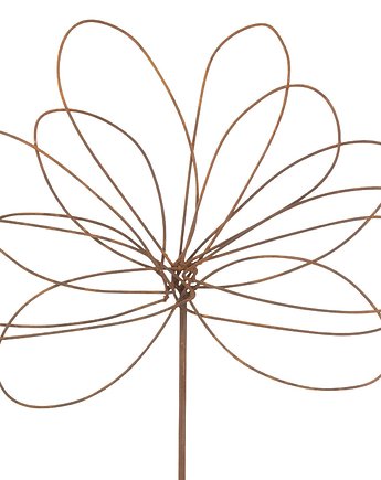 Dekoracja ogrodowa Kwiat 100cm korten, OKAZJE - Prezenty na 18 dla kolegi