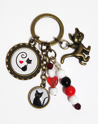 Breloczek - Kotek serce, yenoo