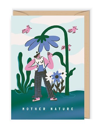 Kartka dla mamy Mother nature, Cudowianki