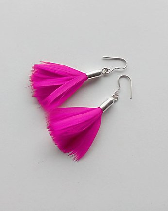 PIÓRKO kolczyki, Katarzyna Kaminska ART