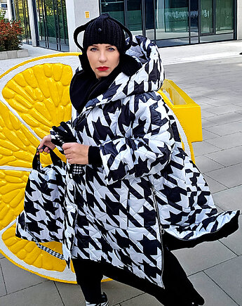 New Kurtka/ Płaszcz Lune Black, momo fashion
