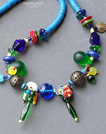 Zabawny naszyjnik dla kogoś z fantazją Unikalny prezent ręcznie robiony, Galeria Limart