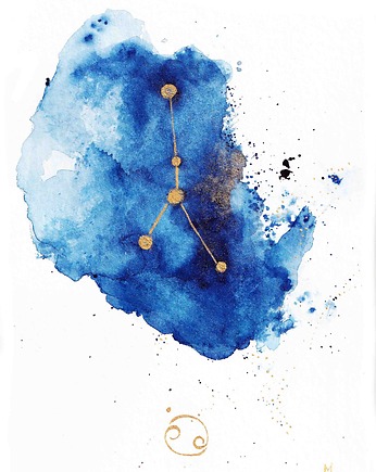 Plakat Gwiazdozbiór Raka Znak Zodiaku Rak, My Moment