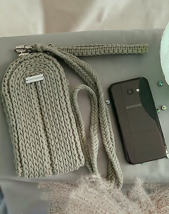 Torebka - case na telefon Phases, szałwia, Damariz