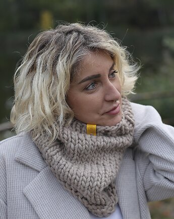 WOOLY wełniany komin/ tuba-  kolor do wyboru, sploteka
