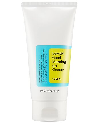 COSRX - Low pH Good Morning Gel Cleanser - Łagodny Żel do Mycia Twarzy - 150ml, Silk & Stone Care