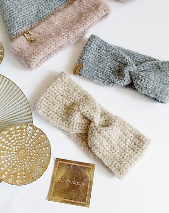 Opaska So Soft z mięciutkiej wełny alpaki - różne kolory, Craftbags