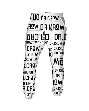 Damskie Spodnie Fullprint DR.CROW Logo Napisy, DrCrow