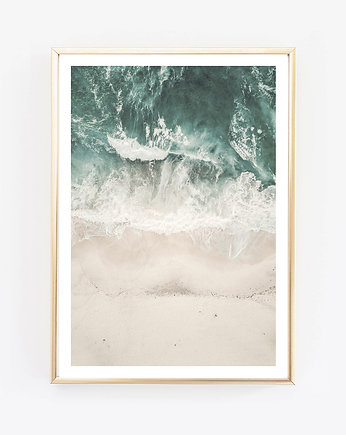 Morze plaża fotografia plakat, wejustlikeprints