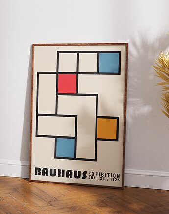 Minimalistyczny plakat - Bauhaus 1923  - Do salonu, sypialni, biura, DAPIDOKA