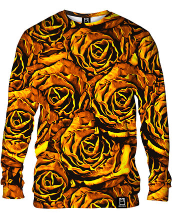 Bluza Bez Kaptura Męska DR.CROW Gold Roses, DrCrow