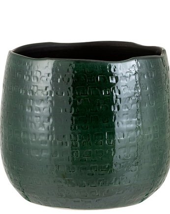 Doniczka, osłonka Pattern Green, 26,5 cm, Home Design