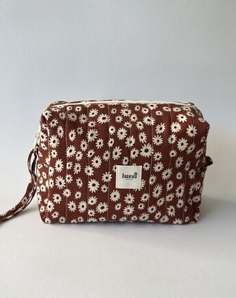 Kosmetyczka Boxy Daisy Cocoa, Jussi Studio