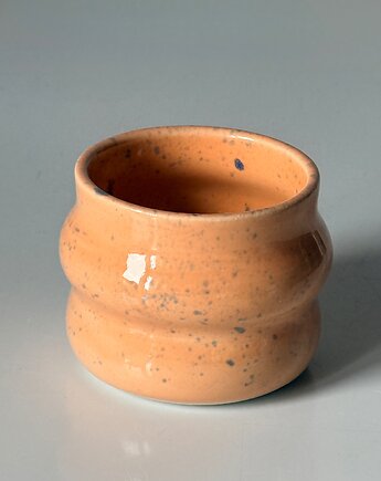 Kubek brzuszek / pomarańczowy, ewi_pottery