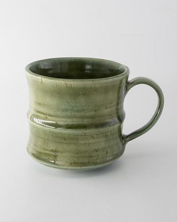 Kubek "zielony bambus", Moment Ceramika