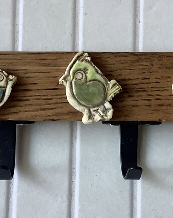 Wieszak ozdobny "Ptaszki", Ceramystiq