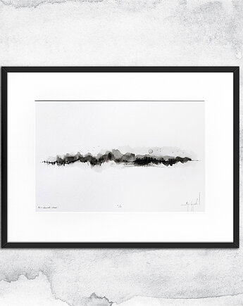 Oryginalny obraz - akwarela i tusz, Maja Gajewska