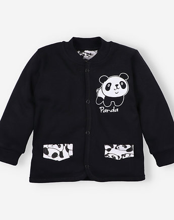 Bluza niemowlęca PANDA z bawełny organicznej dla chłopca, Nini