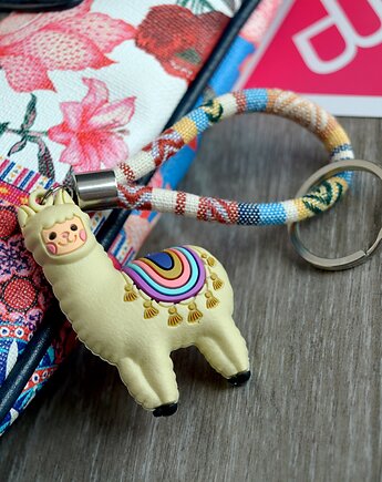 Brelok do kluczy boho LAMA  titicaca, Beezoo