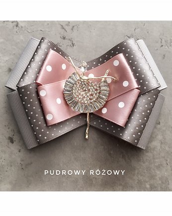 Brosza  z Baletnicą Tancerką New, Pudrowy Różowy