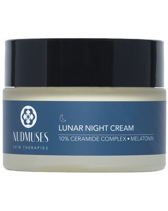 Lunar Night Cream z ceramidami i melatoniną, NUDMUSES