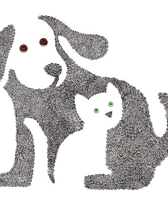 51. Pies Z Kotem., kama4you