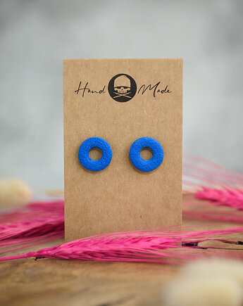 Kolczyki Donuts - chabrowe, LaCzapaKabra.biju