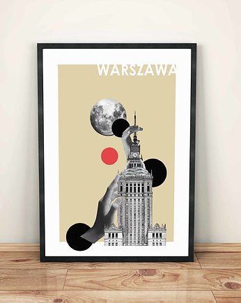 Plakat "Warszawa", sztucznymagazyn