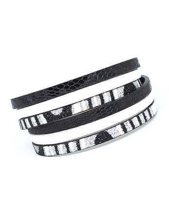 Bransoletka czarno-biała, Kociokwik Jewelry