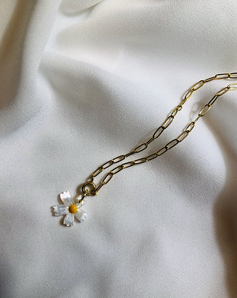 Naszyjnik ze stali chirurgicznej Stokrotka, MaLa Jewellery