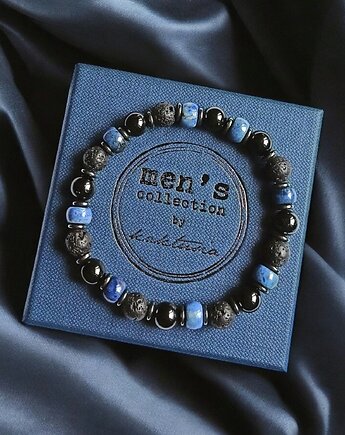 PREMIUM : DUMOTRIERYT, turmalin, lawa, hematyt, kaktusia