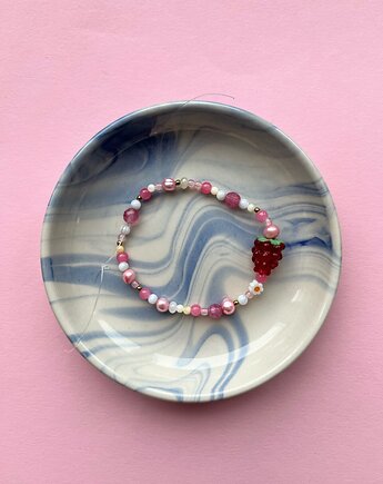 Bransoletka elastyczna z Malinką, Studio Trele