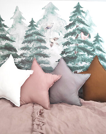 Poduszka gwiazda szara, Nukko Design