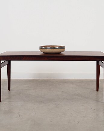 Ława palisandrowa, duński design, lata 70, Illum Wikkels, Przetwory design