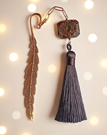 Zakładka PREMIUM : bronzyt : kamień dobrych zmian i ochrony, kaktusia