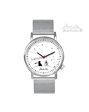 Mały Książę Róża- ZEGAREK + box, Makaliboo