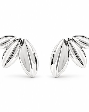 Kolczyki LIŚCIE- srebro 925, ISSI Jewelry