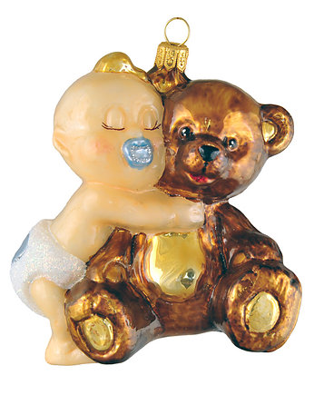 Bobas i miś, Max Glass Ornaments