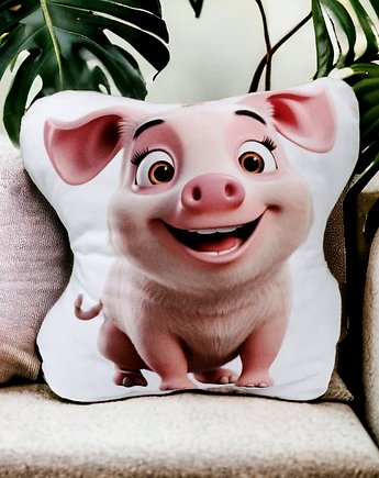 Poduszka świnka przytulanka świnka maskotka ze świnką, Uszyciuch