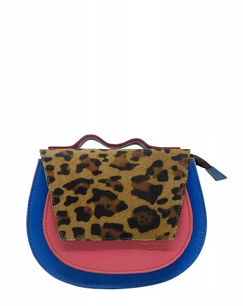 Torebka damska skórzana obrotowa klapka 4w1 rączka pasek OLIVKA, Olivka Warsaw