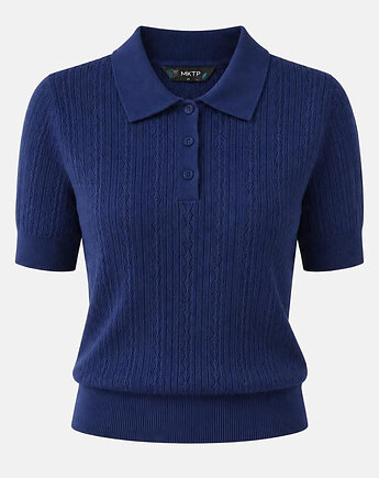 Bluzka Polo Crochet Chaber, MKTP