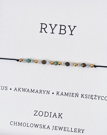 Zodiak bransoletka RYBY, Chmolowska Jewellery