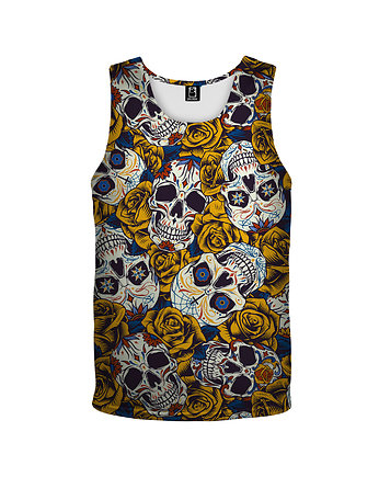 Bokserka Top Boy DR.CROW Skull Tattoo Honey, DrCrow