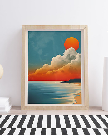 Plakat - beach vibe, Harry Monkey