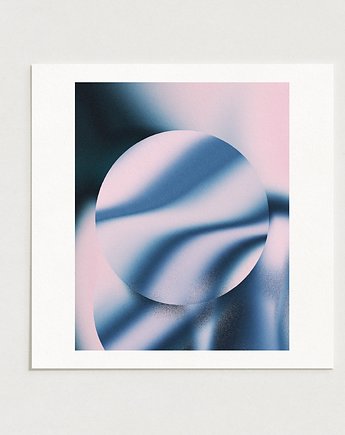 Plakat gradient / 10 / Oryginalna grafika / poster print, Alina Rybacka