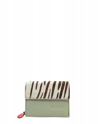 Portfel damski skórzany miejsce na bilon zdjęcie przegródki OLIVKA, Olivka Warsaw