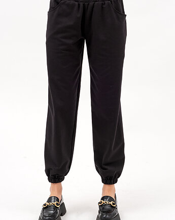 Dresowe spodnie damskie ,,SEHER" czarny, 3 for U