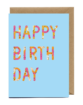 Kartka Urodzinowa Happy B-Day, OSOBY - Prezent dla mamy