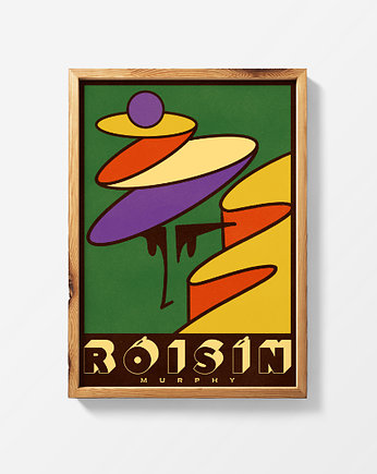 Roisin Murphy x gig poster, Justyna Frąckiewicz